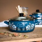 Zestaw niskich garnków emaliowanych Cooking Delight -1.5 l + 2.9 l + 5 l - obrazek 4
