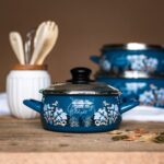 Zestaw niskich garnków emaliowanych Cooking Delight -1.5 l + 2.9 l + 5 l - obrazek 2