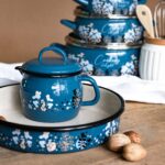 Okrągła forma do pieczenia 28 cm 3.44 L, niebieski, Cooking Delight - obrazek 2