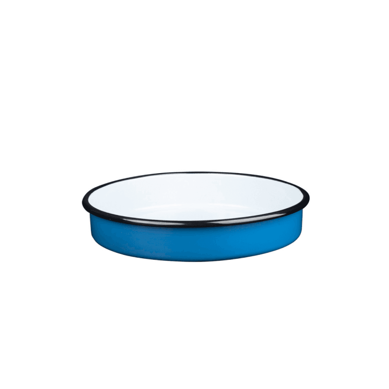 FORMA-32CM-SREDNICYNIEBIESKA-KOLEKCJA-PLAVA.png Okrągła forma emaliowana, średnica 32 cm, wysokość 6 cm, niebieska, kolekcja Plava - obrazek 1