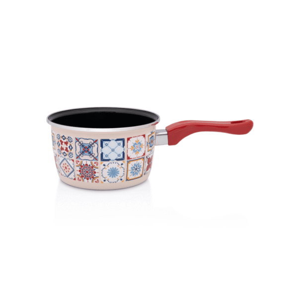 Rondel emaliowany, 16 cm 1.9L, kremowy, Porto