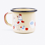 HEN ENAMEL MUG | FUN - obrazek 3