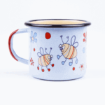BEE ENAMEL MUG | FUN - obrazek 2