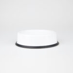 ENAMEL PET BOWL WITH A MARKER | PLAIN - obrazek 2