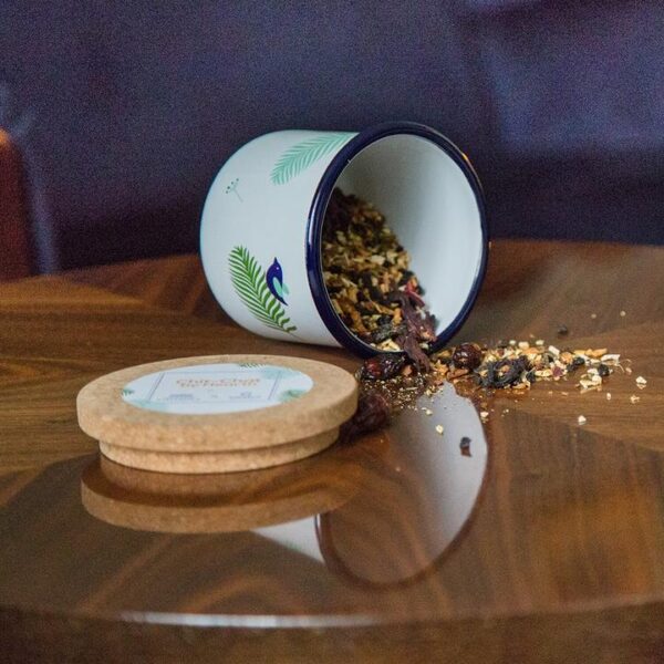 ENAMEL TEA TIN | SPRING