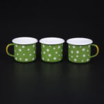 ENAMEL COFFEE FLOWERS MUG | SPRING - obrazek 2