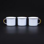 ENAMEL COFFEE FLOWERS MUG | SPRING - obrazek 3