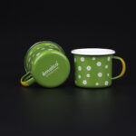 ENAMEL COFFEE FLOWERS MUG | SPRING - obrazek 5