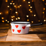 ENAMEL SAUCEPAN | LOVE