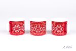RED CHRISTMAS ENAMEL COFFEE MUG | CHRISTMAS - obrazek 2