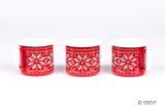 RED CHRISTMAS ENAMEL COFFEE MUG - 2ND CLASS | CHRISTMAS - obrazek 2