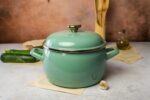 Garnek emaliowany 18 cm 3.1L, miętowy, Mint - obrazek 2