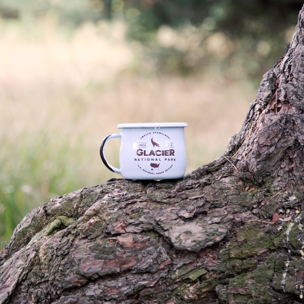 GLACIER ENAMEL COFFEE MUG | U.S. NATIONAL PARKS