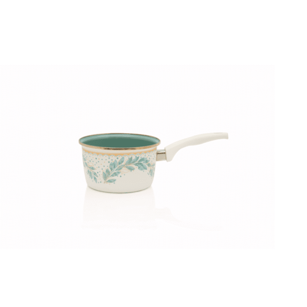 Rondel emaliowany, 16 cm 1.9L, jasnokremowy, Green Line