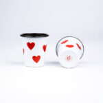 2 ENAMEL TUMBLERS | LOVE - obrazek 2