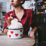 CONICAL ENAMEL BOWL | LOVE