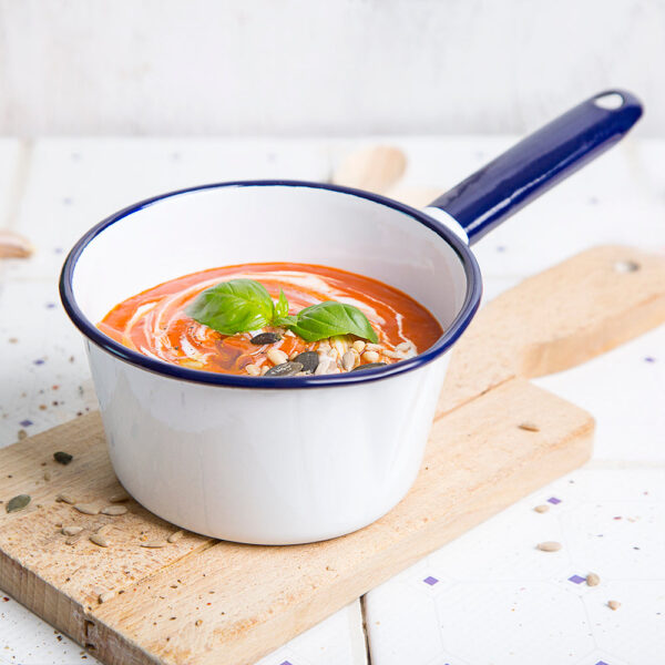 ENAMEL SAUCEPAN | PLAIN