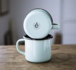 PEA ENAMEL COFFEE MUG | PLAIN B.