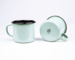 PEA ENAMEL COFFEE MUG | PLAIN B. - obrazek 4