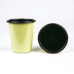 PASTEL GREEN ENAMEL TUMBLER | PLAIN B. - obrazek 2