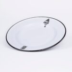 ENAMEL DINNER PLATE | ARROW - obrazek 2