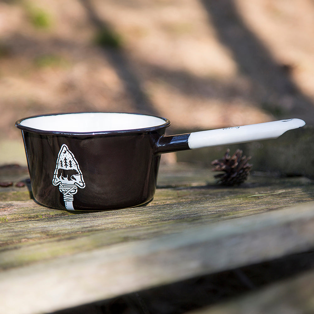 Saucepan.jpg ENAMEL SAUCEPAN | ARROW - obrazek 1