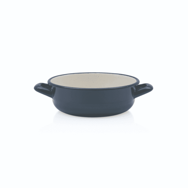 Miska emaliowana z uchwytami 20 cm 2.1L, granatowa, Teget Finska