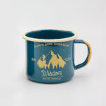 ENAMEL MUGS IN SET FOR TWO | WISDOM - obrazek 2