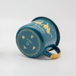ENAMEL MUGS IN SET FOR TWO | WISDOM - obrazek 3