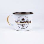 YELLOWSTONE ENAMEL CAMPING MUG | U.S. NATIONAL PARKS - obrazek 3