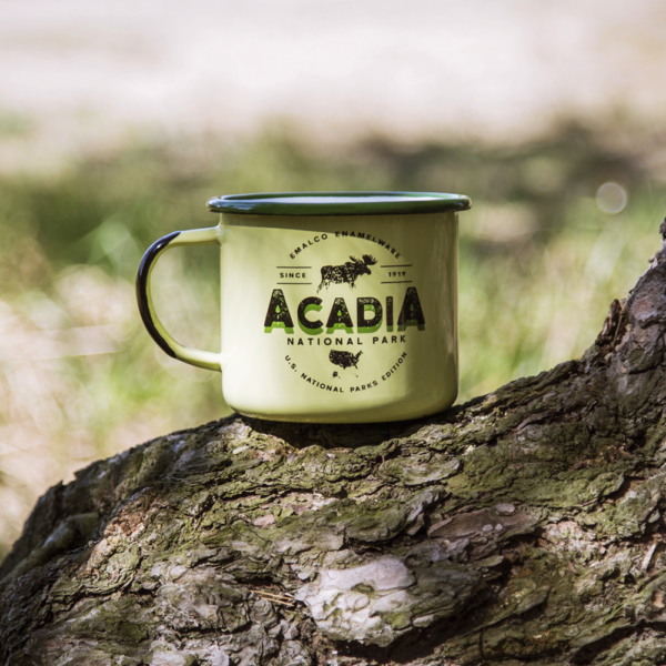 ACADIA ENAMEL CAMPING MUG | U.S. NATIONAL PARKS