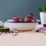 WIDE ENAMEL BOWL | PLAIN