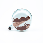 GLACIER ENAMEL CAMPING MUG | U.S. NATIONAL PARKS - obrazek 3