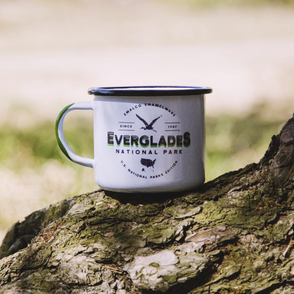 EVERGLADES ENAMEL CAMPING MUG | U.S. NATIONAL PARKS