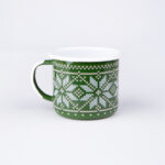 Zestaw 2 świątecznych kubków emaliowanych Mugful of Joy, 370ml, kolekcja Christmas - obrazek 3