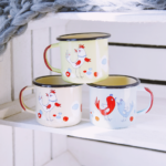HEN ENAMEL MUG | FUN