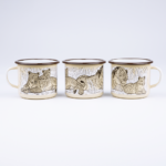 AFRICAN LION ENAMEL CAMPING MUG | THE BIG 5 OF AFRICA - obrazek 3