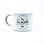 GLACIER ENAMEL CAMPING MUG | U.S. NATIONAL PARKS - obrazek 2
