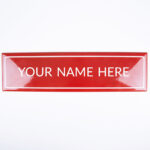 30 X 8 CM PERSONALISED ENAMEL SIGN - obrazek 2
