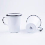 ENAMEL LATTE MUG | PLAIN - obrazek 2