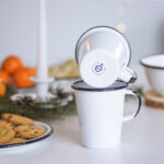 ENAMEL LATTE MUG | PLAIN