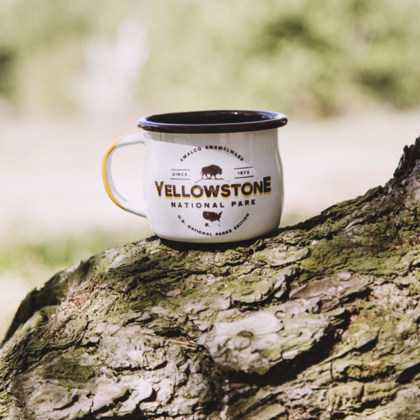 YELLOWSTONE ENAMEL COFFEE MUG | U.S. NATIONAL PARKS