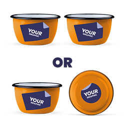 Grafika po obu stronach lub po jednej stronie i na spodzie