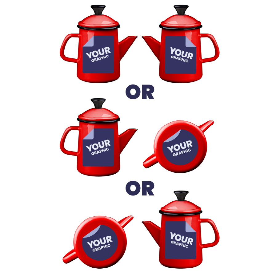 Grafika po obu stronach lub po jednej stronie i na spodzie