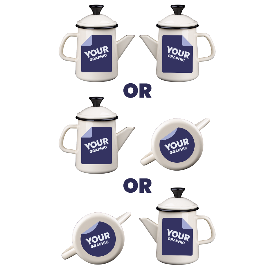 Grafika po obu stronach lub po jednej stronie i na spodzie