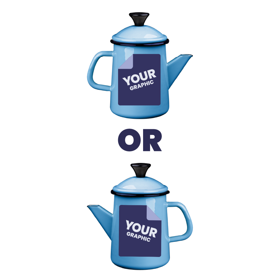 Grafika na jednej lub drugiej stronie