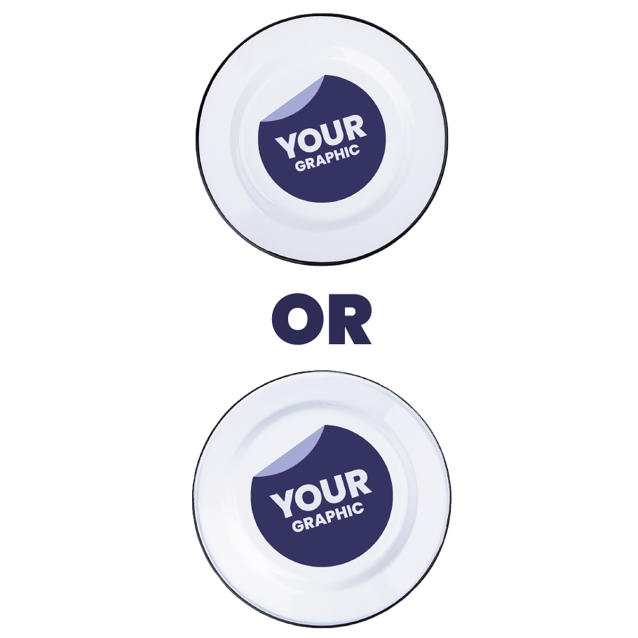 Grafika na wnętrzu lub spodzie